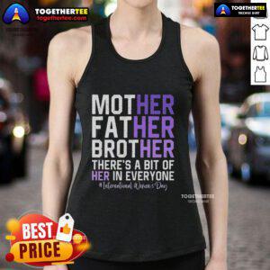 Feminist tank top celebrating International Women's Day 2025 for Womens History Month, featuring empowering designs.
