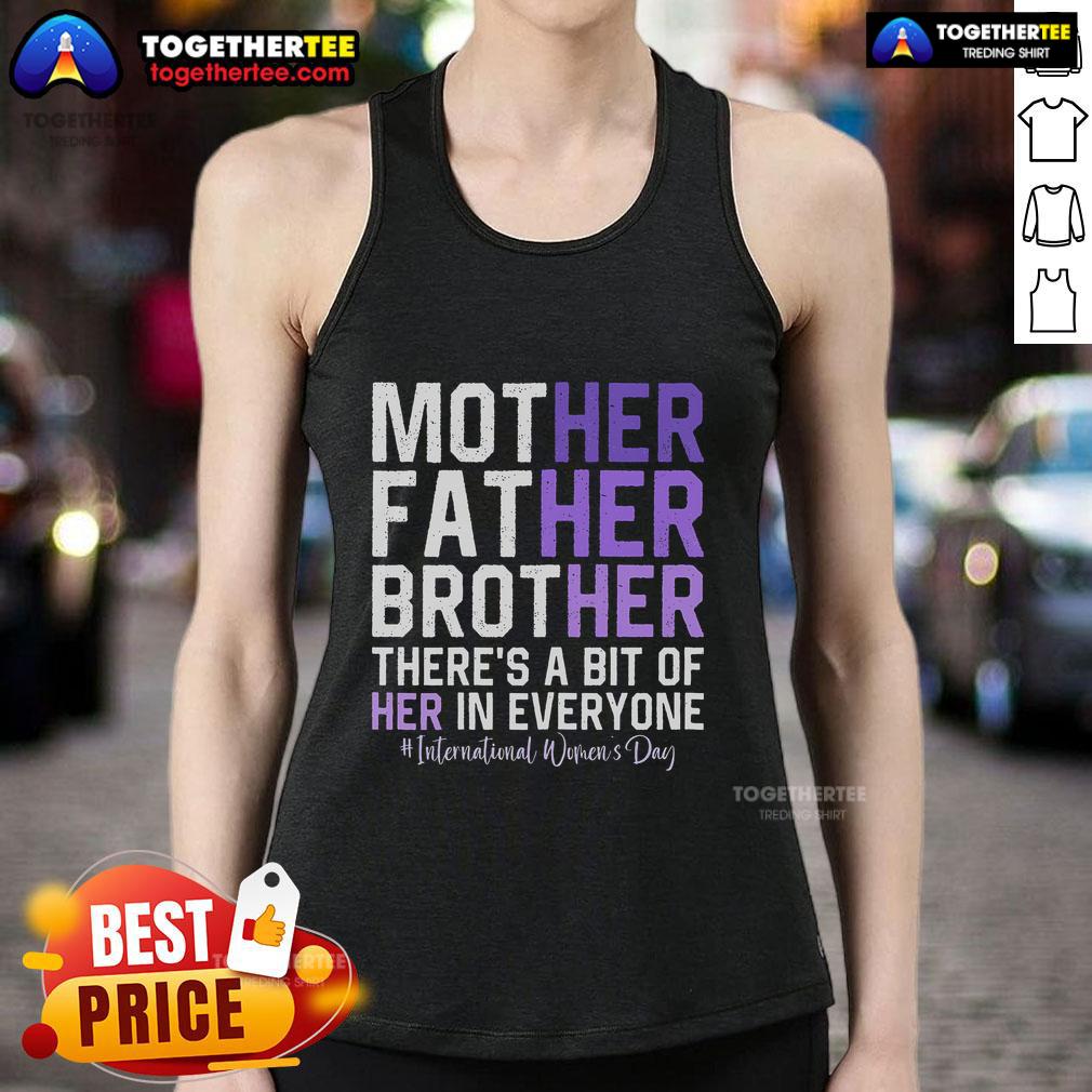 Feminist tank top celebrating International Women's Day 2025 for Womens History Month, featuring empowering designs.