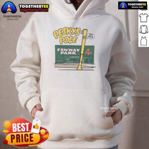 Stylish Good Boston Red Sox homage hoodie featuring team colors and logo, perfect for fans and casual wear.
