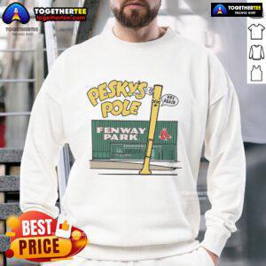 Good Boston Red Sox homage sweatshirt featuring classic team colors and logo, perfect for fans and casual wear.
