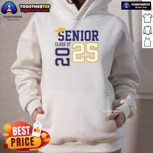 Good Senior Class of 2025 hoodie featuring a stylish design, perfect for celebrating graduation and school spirit.