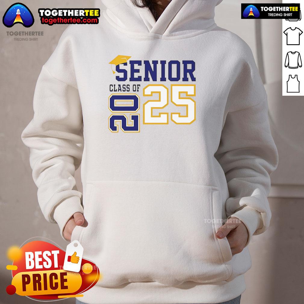 Good Senior Class of 2025 hoodie featuring a stylish design, perfect for celebrating graduation and school spirit.