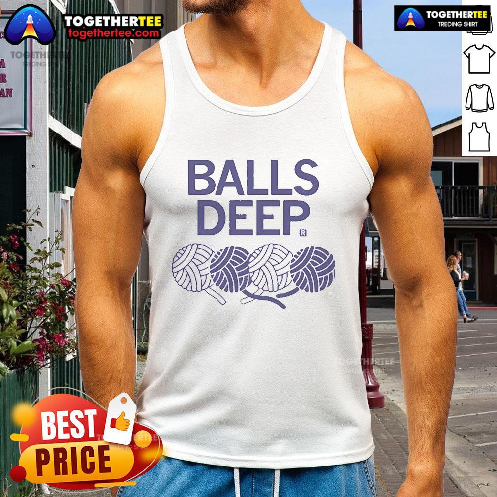 Nice Balls Deep Tank Top featuring a stylish design, perfect for casual outfits and summer wear.