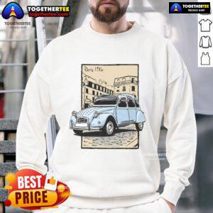 Nice Carte Postale II Paris 1986 sweatshirt featuring vintage postcard print and stylish design for fashion enthusiasts.