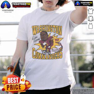 Nice Commanders Deebo Samuel Signature T-Shirt featuring a bold design and vibrant colors for fans and collectors.