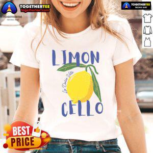 Nice Limoncello La Dolce Vita Italian Lemon Ladies Tee featuring vibrant lemon graphics and stylish design.
