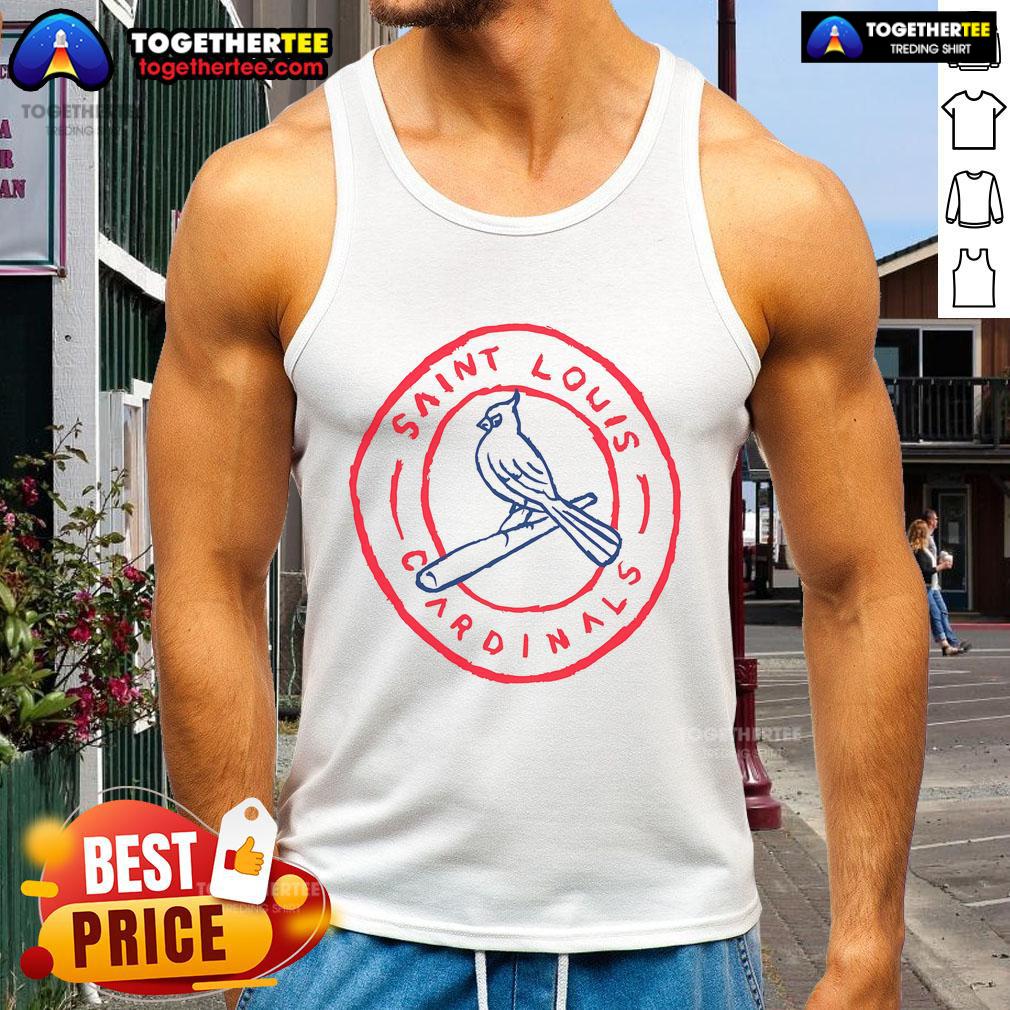 Stylish Nice St. Louis Cardinals tank top featuring team logo, perfect for summer games and sports fans.