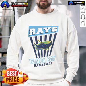 Stylish Nice Tampa Bay Rays starter sweatshirt perfect for game day, featuring team logo and comfortable design.