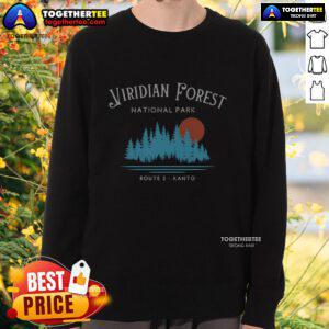 Cozy Nice Viridian Forest National Park sweatshirt featuring vibrant colors and nature-inspired design, perfect for outdoor lovers.