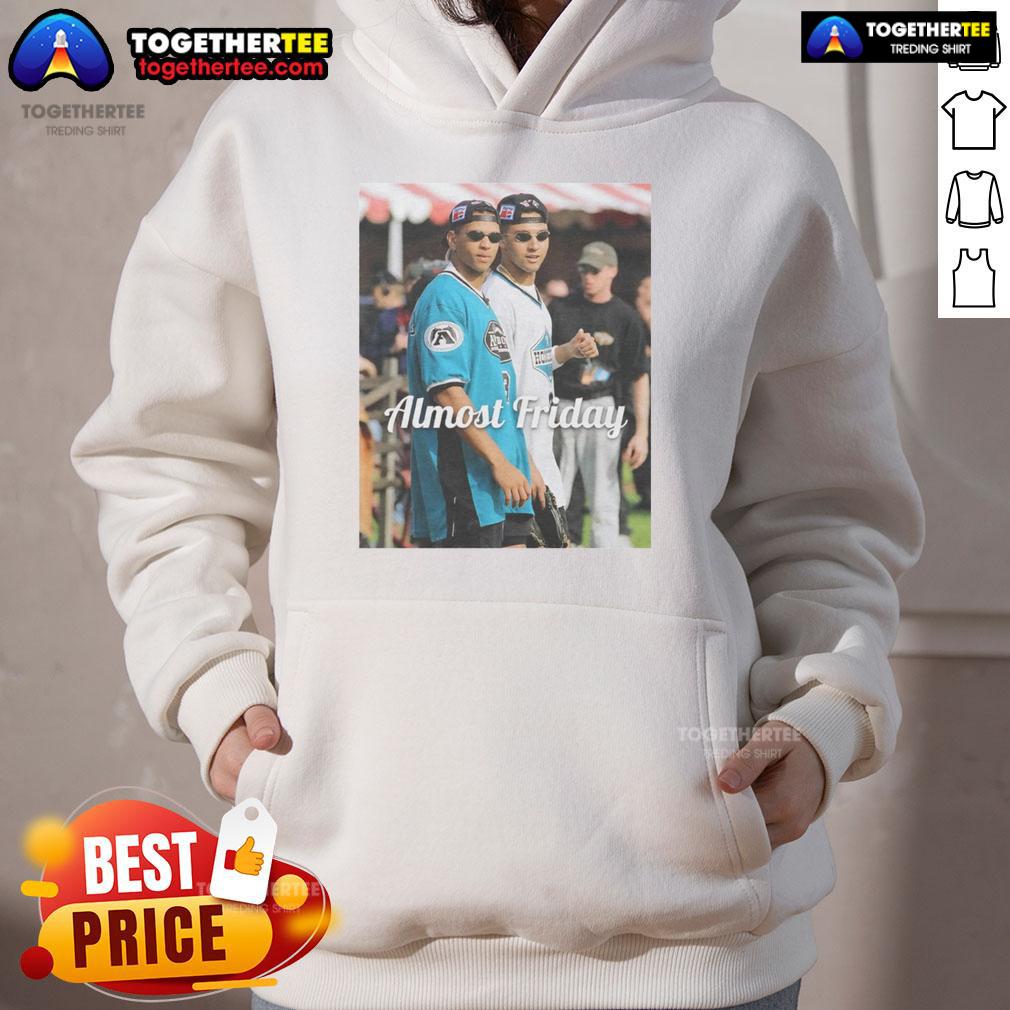 Official Almost Friday A-Rod Jeter MTV Hoodie featuring a stylish design perfect for casual wear and sports fans.