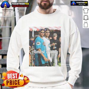 Official Almost Friday A-Rod Jeter MTV Sweatshirt featuring a stylish design for sports and pop culture fans.