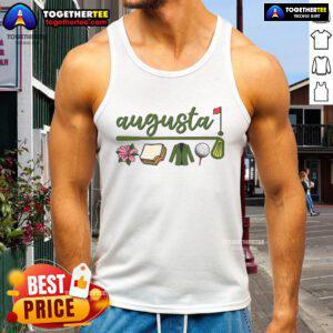 Official Augusta Georgia Azalea Golf Pimento Cheese Jacket Tank Top showcasing vibrant design and comfortable fit.