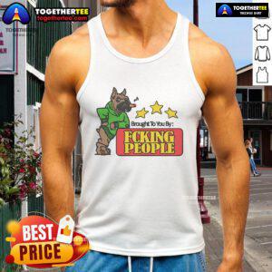 Official Fcking People tank top featuring bold graphic design, perfect for casual wear and expressing individuality.