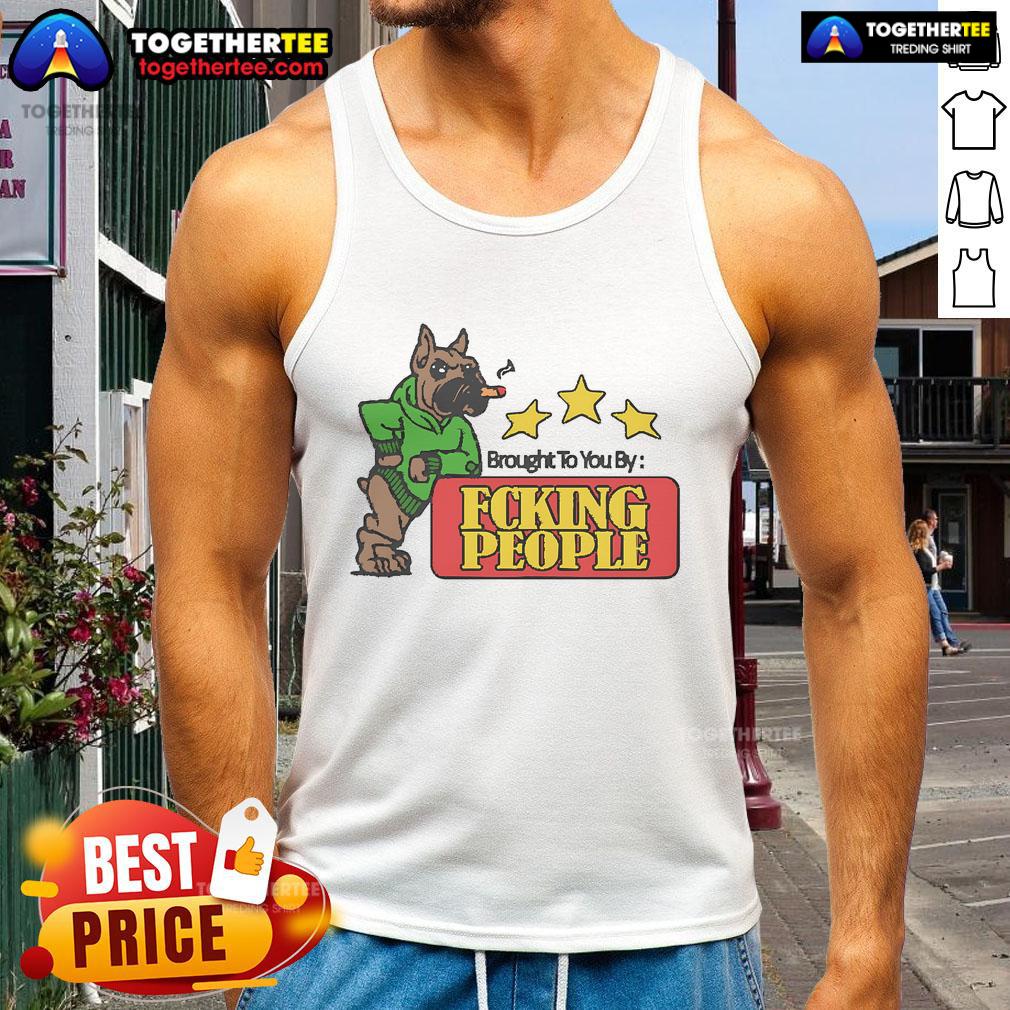 Official Fcking People tank top featuring bold graphic design, perfect for casual wear and expressing individuality.