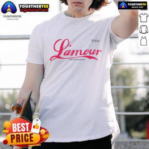 Official Enjoy L'Amour Maison Rapito T-Shirt featuring stylish design and premium fabric, perfect for casual wear.