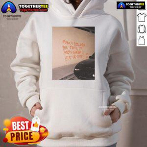 Official Fck U Hoodie featuring 'You Think Ur Andy Warhol But Ur Not' design by Skrillex in stylish black.