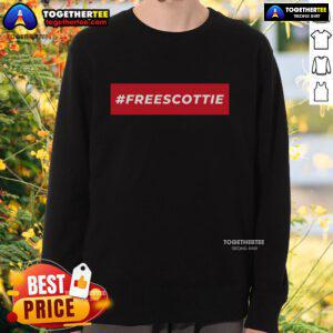 Official Free Scottie Sweatshirt featuring a stylish design and comfortable fit, perfect for fans and casual wear.