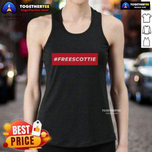 Stylish Official Free Scottie Tank Top featuring a vibrant design, perfect for casual wear and summer outings.