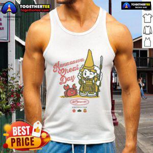 Official Hiroshi Tanahashi I Love Kanazawa tank top featuring vibrant design, perfect for wrestling fans and collectors.