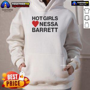 Official Hot Girls Love Nessa Barrett hoodie in vibrant colors, showcasing trendy streetwear style for fans.
