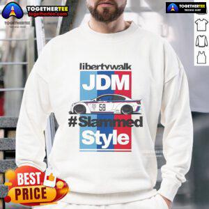 Official LB JDM Style M3 Coming Soon Sweatshirt featuring a stylish design for car enthusiasts and streetwear lovers.