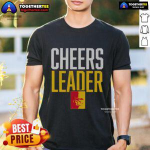 Alt Text: Official Pittsburg State Gorillas Cheers Leader T-Shirt featuring vibrant team colors and bold logo design.
