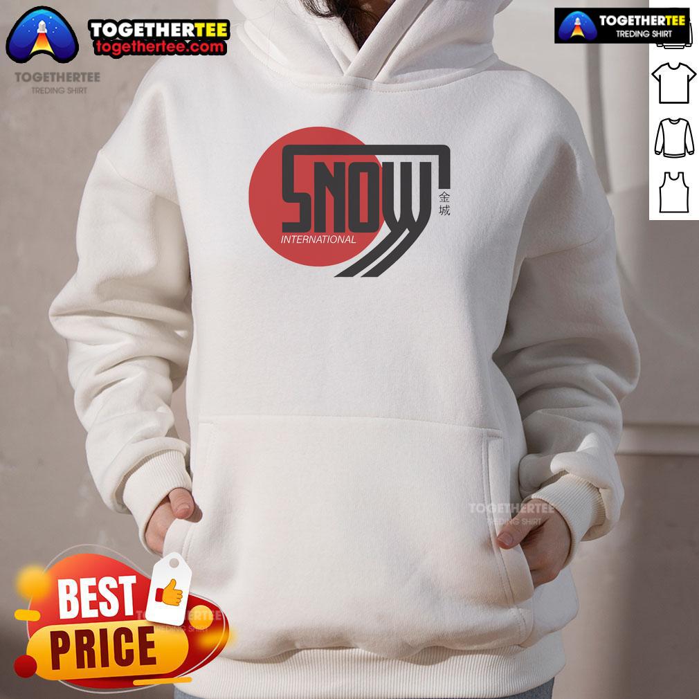 Alt Text: Official Snow International Delta Magna Hoodie in stylish design, perfect for winter fashion and outdoor activities.