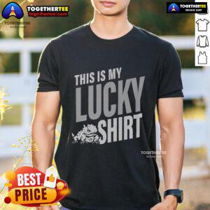 Official TCU Horned Frogs 'This Is My Lucky' T-Shirt featuring vibrant colors and team logo, perfect for game day.