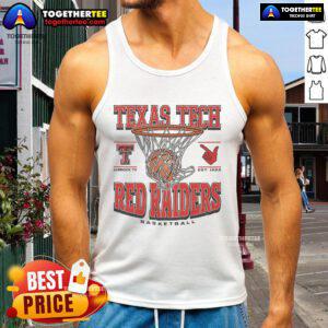 Official Texas Tech Red Raiders Game Time Tank Top in black, perfect for game day and showing team spirit.