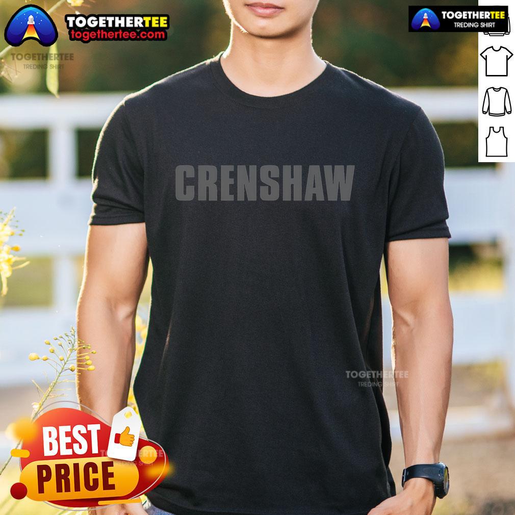 Premium Crenshaw Los Angeles T-Shirt featuring vibrant design and soft fabric, perfect for casual wear and street style.
