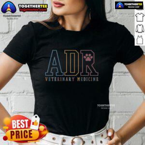 Top Adorable Doctor of Veterinary Medicine Ladies Tee featuring a stylish design for animal lovers and vets.