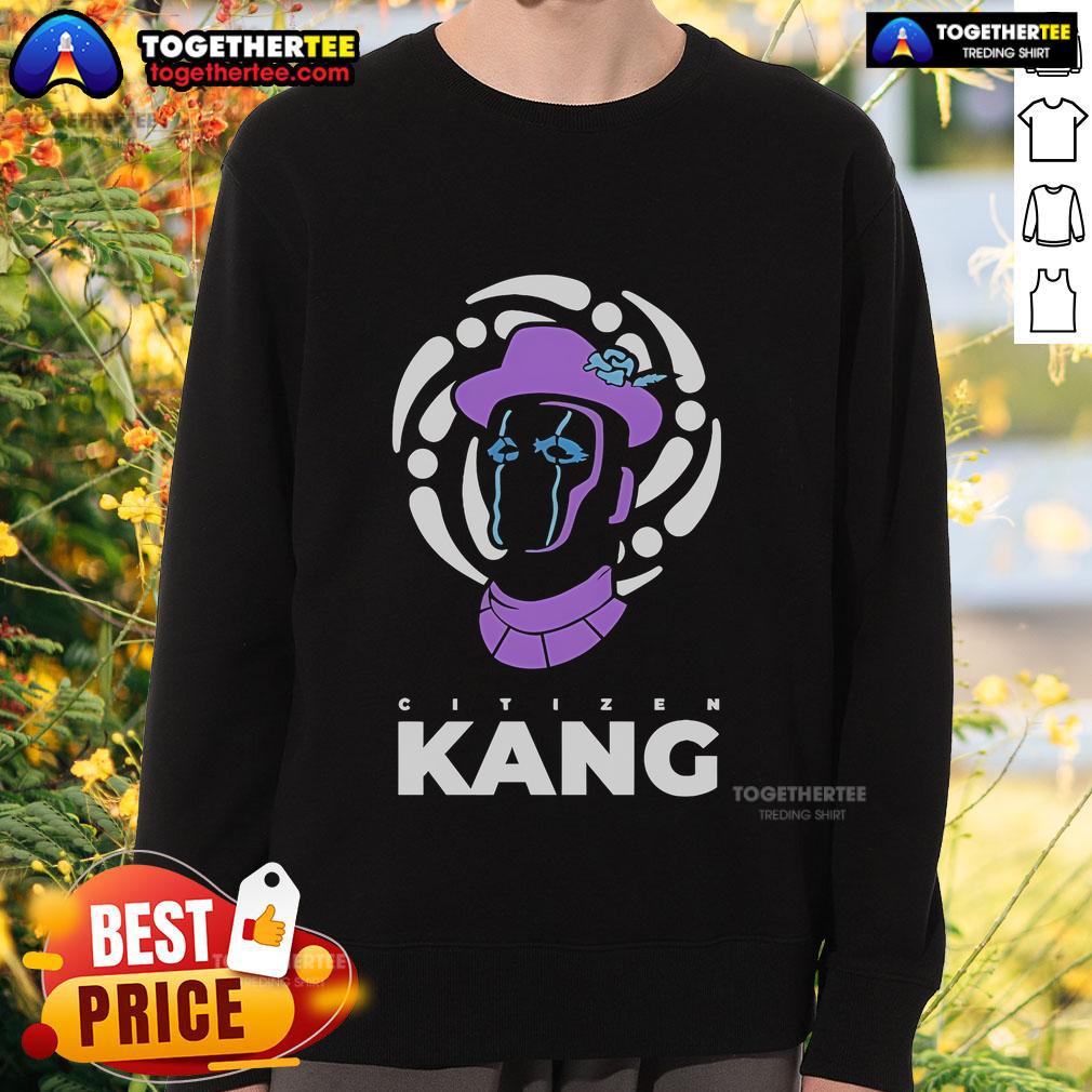 Top Citizen Kang The Reel Rejects sweatshirt featuring a bold design, perfect for fans of The Reel Rejects.