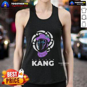 Alt Text: Top Citizen Kang The Reel Rejects tank top featuring vibrant graphic design and comfortable fit for fans.