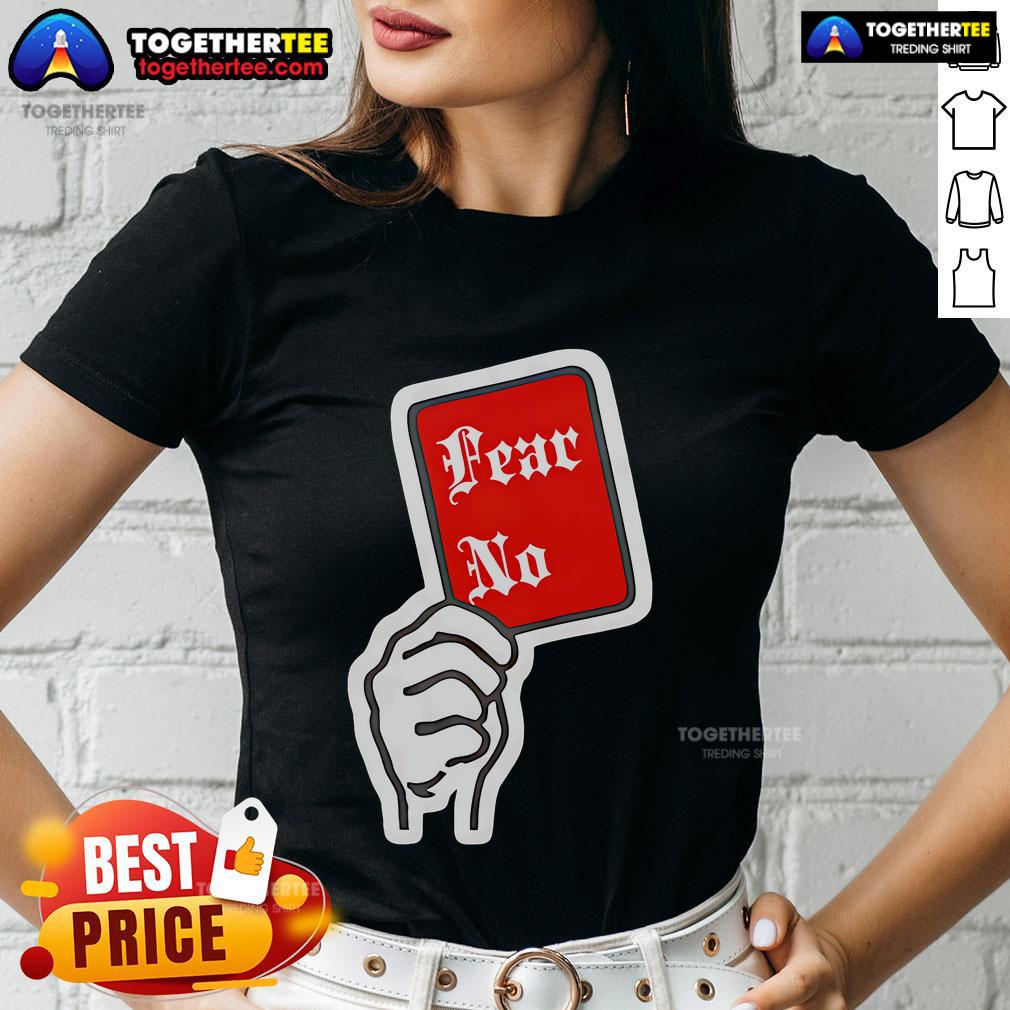Top Fear No Handle Ladies Tee in vibrant colors, perfect for stylish, confident women who embrace their fears.