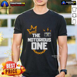 Top The Notorious One T-Shirt featuring iconic design for fans of MMA and Conor McGregor merchandise.