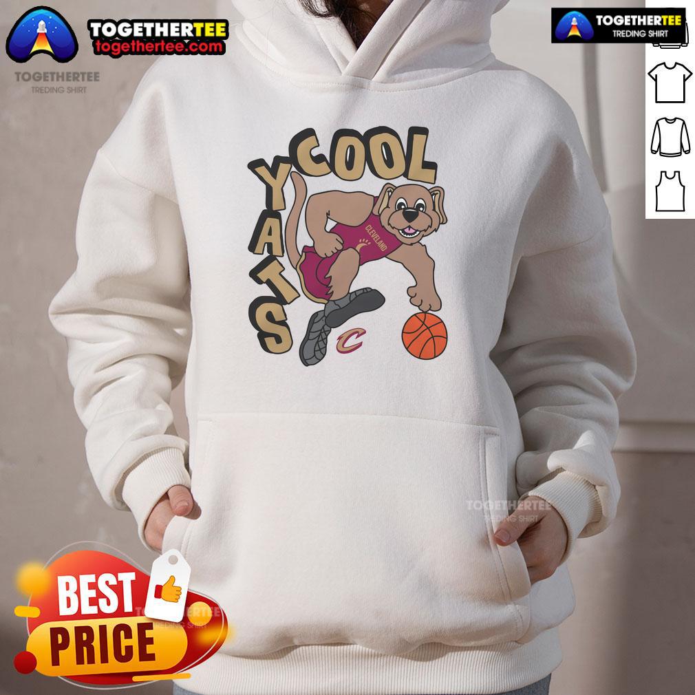 Good Cleveland Cavaliers Stadium Essentials NBA X Staycool Mascot Hoodie featuring vibrant team colors and logo.
