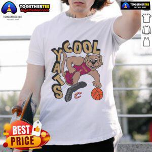 Good Cleveland Cavaliers Stadium Essentials NBA x Staycool mascot t-shirt displayed in vibrant colors, perfect for fans.