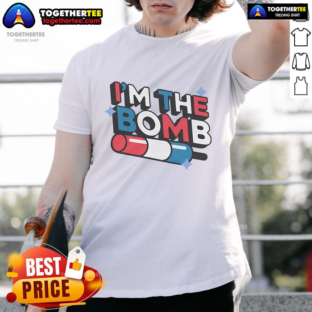 Alt Text: Good I'M The Bomb Kids T-Shirt featuring a fun graphic design for stylish and playful children's wear.