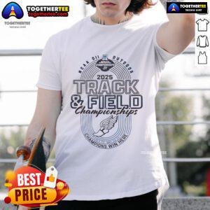Good NCAA DII Outdoor Track and Field Championships 2025 T-Shirt featuring vibrant design and event logo for fans.
