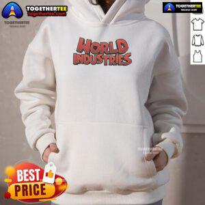 Alt Text: Good World Industries Firecracker World hoodie featuring vibrant designs and a cozy fit for casual wear.