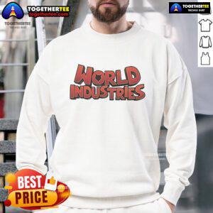 Good World Industries Firecracker World Sweatshirt - vibrant design featuring firecracker graphics on a cozy sweatshirt.