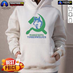 Nice Communist Minnesota Timberwolves hoodie featuring bold graphics and a comfortable fit for fans and casual wear.