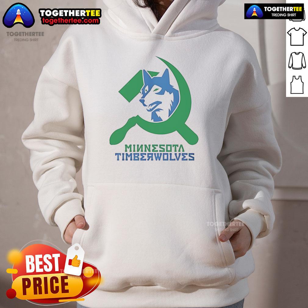 Nice Communist Minnesota Timberwolves hoodie featuring bold graphics and a comfortable fit for fans and casual wear.