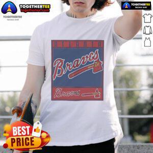 Alt Text: Vintage 1997 Atlanta Braves T-Shirt featuring Nice Pro Player branding, perfect for baseball fans and collectors.