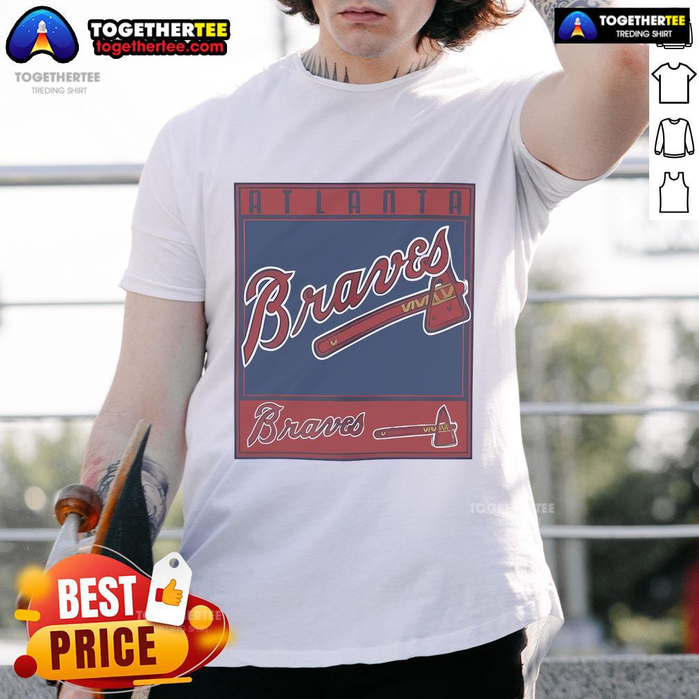 Alt Text: Vintage 1997 Atlanta Braves T-Shirt featuring Nice Pro Player branding, perfect for baseball fans and collectors.