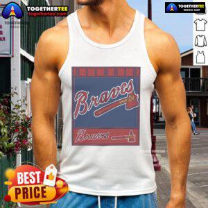 Vintage 1997 Atlanta Braves tank top featuring Nice Pro Player logo, perfect for sports fans and collectors.