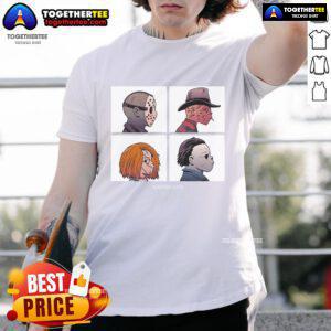 Nice Slasher Days T-Shirt featuring a vintage horror graphic design for fans of slasher films and horror culture.