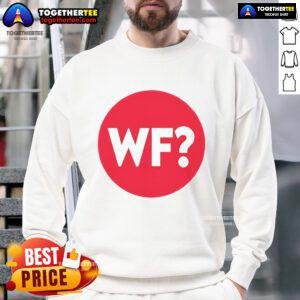Nice WF Why Files logo sweatshirt featuring a stylish design in a comfortable fit, perfect for casual wear.