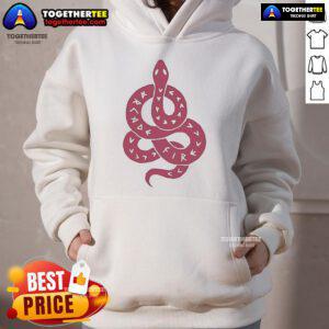 Alt Text: Official Arcade Fire 'If You Feel Strange It's Probably Good' hoodie featuring unique design and vibrant colors.