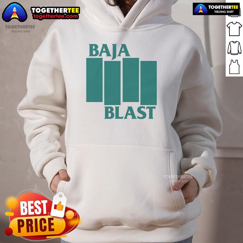 Official Baja Flag Hoodie featuring vibrant colors and a stylish design, perfect for showcasing Baja culture.